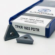Herramienta de torneado externo TPKN1603 TPKR 1603 PDTR LT30, hoja de aleación dura recubierta de PVD, mecanizado de cuchillas CNC, acero inoxidable, hierro fundido 2024 - compra barato