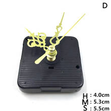 Classic Hanging DIY Quartz Watch Silent Wall Clock Movement Quartz repair Movement Clock Mechanism Parts with Golden needles 2024 - buy cheap