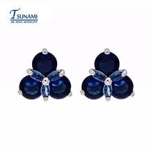 Korean fashion temperament zircon earrings women/girls elegant wedding party sweet and romantic jewelry gifts ER-002 2024 - buy cheap