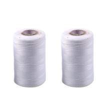 2 hilos blancos para máquina de coser, hilo de poliéster de 1000 yardas, 1000yd 2024 - compra barato