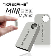 Super mini metal usb flash drive 64GB 32GB 16GB 8GB 4GB flash drive portable 128GB memory stick Pendrive Storage flash disk Gift 2024 - buy cheap