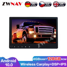 Reproductor Multimedia para coche Toyota Hilux, dispositivo con Android 10, 4G + 128G, ZWNAV, Carplay, DVD, Audio estéreo, GPS, unidad principal de Radio automática, 2016-2017 2024 - compra barato