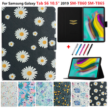 Case For Samsung Galaxy Tab S6 10.5 SM-T860 SM-T865 T860 T865 Tablet Protective Cover For Galaxy Tab S6 Case 10 5 Coque +Pen 2024 - buy cheap