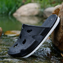 Original clássico tamancos jardim flip flops água sapatos homens verão praia aqua chinelo ao ar livre sandálias de natação bottomland sapatos 2024 - compre barato
