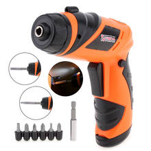 6VBattery Operated Cordless Screwdriver Mini Rotary Wireless Electric Screw Driver 2024 - buy cheap