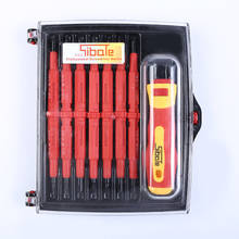 14 IN 1 Screwdriver Set Multi-purpose Magnetic Electrican insulated Electric Hand scerwdriver set repair tools kit set  Yes 2024 - buy cheap