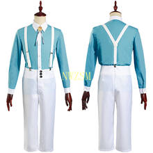 Kemono Jihen Akira Cosplay Costume Shirt Pants Outfits Halloween Carnival Suit 2024 - buy cheap