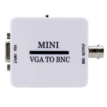 Convertidor de vídeo Mini HD VGA a BNC, convertidor de caja compuesta VGA a BNC, Adaptador convertidor, caja de conmutador Digital para Monitor de HDTV 2024 - compra barato