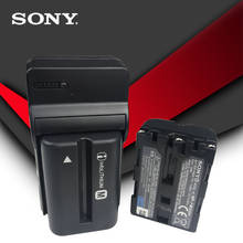 Sony-Batería de cámara Original NP-FM500H NP FM500H FM50, A57, A65, A77, A450, A560, A580, A900, A58, A99, A550, A200, A300, A350, A700, 2 uds./lote 2024 - compra barato