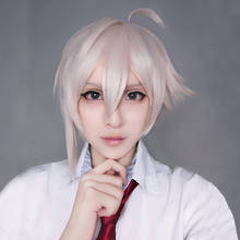 Peluca de Anime IDOLiSH7 TRIGGER para Cosplay, pelo sintético corto yaohome GAKU + gorro de peluca 2024 - compra barato