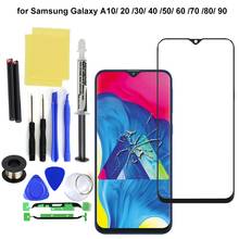 Replacement Front Glass Lens Screen LOCA Tools Kit for Samsung Galaxy A10-A90 2024 - buy cheap