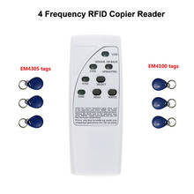 RFID Copier Reader Writer Programmer  3 Pcs EM4305 3pcs EM4100 tags all writable chip card 125KHZ 2024 - buy cheap