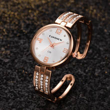 Relógio de pulso de aço inoxidável de luxo das senhoras da forma das mulheres relógio de pulso mulher reloj mujer montre femme 2024 - compre barato