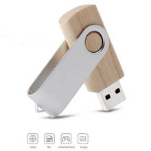 (OVER 10 PCS FREE LOGO) wooden usb Flash Drive pendrive 4gb 8gb 16gb 32gb 64gb photography Logo Customised for wedding gift 2024 - buy cheap