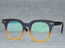 Leopard Frame Retro Unisex Acetate Full Rim Myopia Glasses Frame Goggle Brand Design Clear Lens Optical Spectacle Women Men 2024 - buy cheap