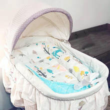 Infant Portable Crib bed Travel Crib Baby Cot Sleeping Sleep Basket for Stroller Bed Safety Protection Cushion 2024 - buy cheap