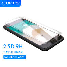 ORICO 9H Hardness Tempered Glass Screen Protector for iphone 6 6S 7 8 Protective Glass On iphone 7 Plus Toughened Glass Film 2024 - buy cheap