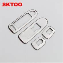 SKTOO FOR Citroen C5 Peugeot 508 modified special decorative glass lifter switch / armrest box refit the interior light bar 2024 - buy cheap