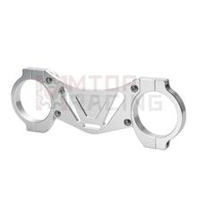 Стабилизатор передней вилки серебристый для Honda CB400SF NC39 VTEC1 1999 2000 2001 2024 - купить недорого