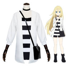Disfraz de Anime japonés Angels of Death para mujer, uniforme de juego de rol para niñas, Conjunto de camiseta, abrigo, bota negra 2024 - compra barato