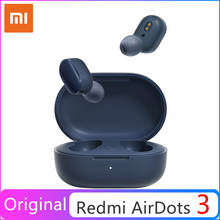 Xiaomi-auriculares inalámbricos Redmi AirDots 3, audífonos con Bluetooth 2021, carga rápida, estéreo de graves con micrófono, manos libres, 5,2 2024 - compra barato