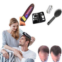Cepillo masajeador de cabeza, cepillo de masaje para el cuidado del cabello, tratamiento láser para crecimiento del cabello, potencia elástica más rápida 2023 - compra barato