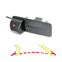 Dynamic Trajectory Tracks Parking Line RearView Reverse Trunk Handle Camera For AudiA1 Skoda Roomster Fabia Octavia Yeti Superb 2024 - buy cheap