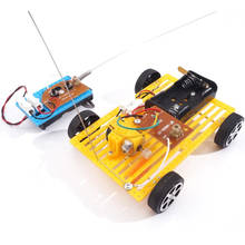 DIY Assembly Wireless Remote Control Racing Car Model Kits Physical Science Experiments Technology Educational Toys For Children 2024 - buy cheap