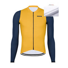 Etxeondo camisa térmica masculina para ciclismo, roupa de inverno com manga longa de lã, vestimenta quente para bicicleta, road 2024 - compre barato
