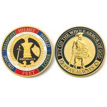 19/5000 God Armor Guard The Soldier New Donald America Great Again President Commemorative Challenge Coin Gift Home Decoration 2024 - buy cheap