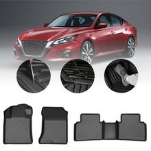 Alfombrilla de goma antideslizante para Nissan Altima, accesorio de coche completamente envuelto, impermeable, 2019-2020 2024 - compra barato