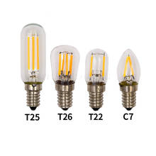 Super Bright LED Cooker Refrigerator Light Bulb T25 Led 220V AC 6W 9W 12W LED E14 T26 COB LED Edison lamp light 2024 - buy cheap