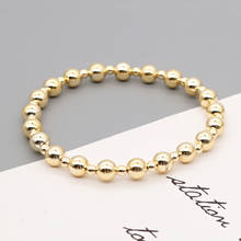Go2boho ouro frisado pulseira para mulheres jóias masculina braclet 2021 na moda jóias japão grânulo banhado a ouro pulseiras atacado 2024 - compre barato