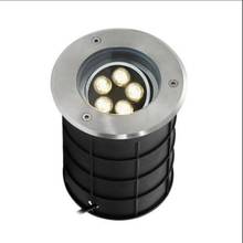 YRANK-Luz LED subterránea para jardín, foco de iluminación exterior, AC85-265V, DC12V, IP68, 10W, 5x2W 2024 - compra barato