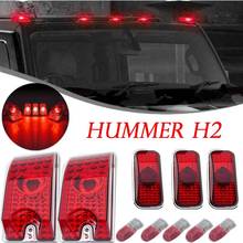 Luz de advertencia para techo superior, marcador de cabina con lente roja y amarilla, luces de techo, lámpara para Hummer H2 SUV SUT 2003-2009, 5 uds. 2024 - compra barato