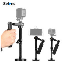 Ajustável handheld steadicam cardan estabilizador para o telefone celular dslr dji osom ação gopro sjcam câmera 2024 - compre barato