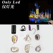 Kit de iluminação para castelo de hogwart, kit com apenas led para iluminação em miniatura 71043 (não inclui o modelo) 2024 - compre barato