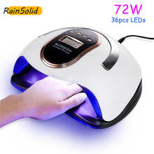 Professional 114/72/48W LED UV Lamp Nail Dryer 57/36leds Nail Lamp 4 MODE for Manicure Gel Varnish Drying Lamp With LCD Display 2024 - buy cheap