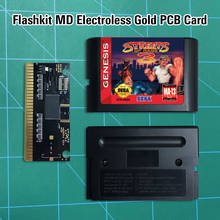 Streets Of Rage 3 - Flashkit MD Electroless Gold PCB Card 16 bit MD Games Cartridge For MegaDrive Genesis console 2024 - buy cheap