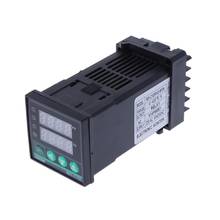 Controlador de temperatura Digital PID REX-C100(M) salida de relé tipo K de 0 a 400 grados 2024 - compra barato