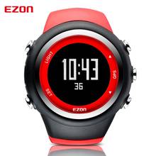Reloj deportivo Digital con GPS para hombre, cronógrafo resistente al agua hasta 50M, distancia de velocidad, EZON T031 2024 - compra barato