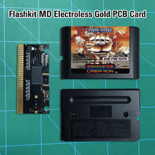 Ka-Ge-Ki - Fists of Steel - Flashkit MD Electroless Gold PCB Card 16 bit MD Games Cartridge For MegaDrive Genesis console 2024 - buy cheap