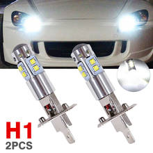 Luz LED antiniebla H1 para coche, bombillas de conducción de alta potencia, 6000K, 100W, 12V-24V, 2 uds. 2024 - compra barato