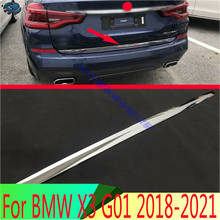 Cubierta de puerta trasera para BMW X3 G01 2018 2019 ABS cromado, moldura para maletero trasero, pegatina decorativa, decoración 2024 - compra barato
