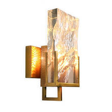 Creative Wall Lamp Nordic Bedside Bedroom Modern Restaurant Living Room Villa Ice Crystal Wall Lamp E14 2024 - buy cheap