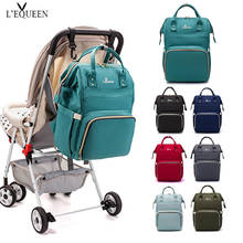 LEQUEEN Diaper Baby Bags Backpack For Moms Baby Bag Maternity Hospital Bag Care Nappy Bag Travel Stroller Send Free Hooks bolsos 2024 - buy cheap