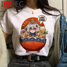 Genshin Impact top tees t-shirt male kawaii plus size print harajuku white t shirt t-shirt harajuku kawaii tumblr 2024 - buy cheap