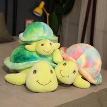 38cm-65cm Colorful Sea Turtle Plush Toy Soft Stuffed Cartoon Animal Tortoise Doll Bedroom Sleeping Pillow Chair Cushion Kid Gift 2024 - buy cheap