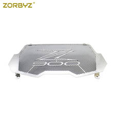Zorbyz chrome metal grade de radiador guarda capa protector motorradteile para kawasaki z900 2017 2018 2024 - compre barato