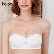 Folomi Sexy Wireless Bras for Women Soft Seamless Brassiere Half Cup Push Up Lingerie Multi Way Invisible Bra 2024 - buy cheap